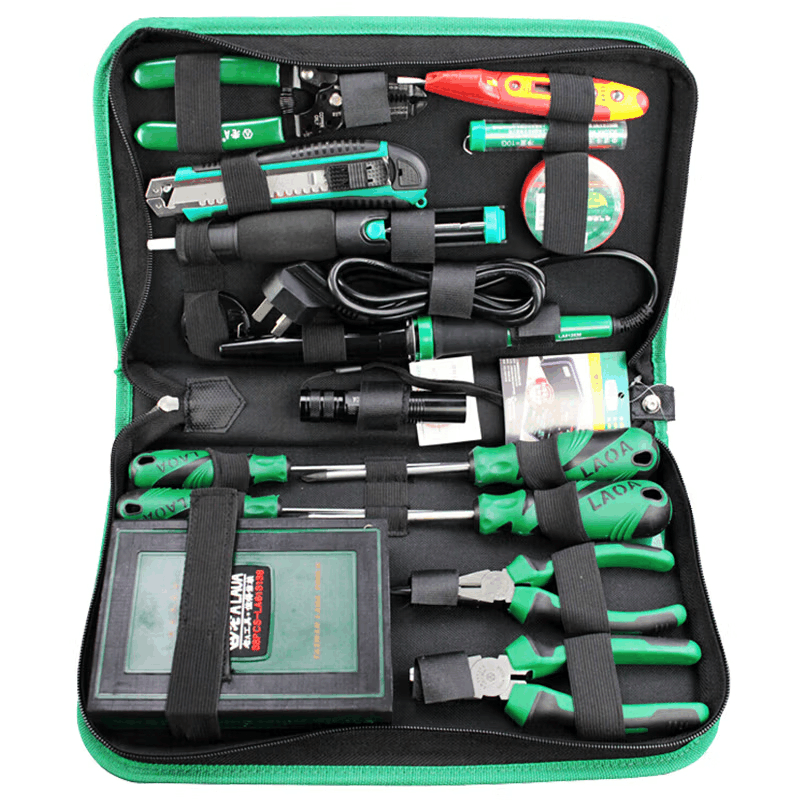 专业高效，一应俱全——老A LA101353电讯工具套装全面评测